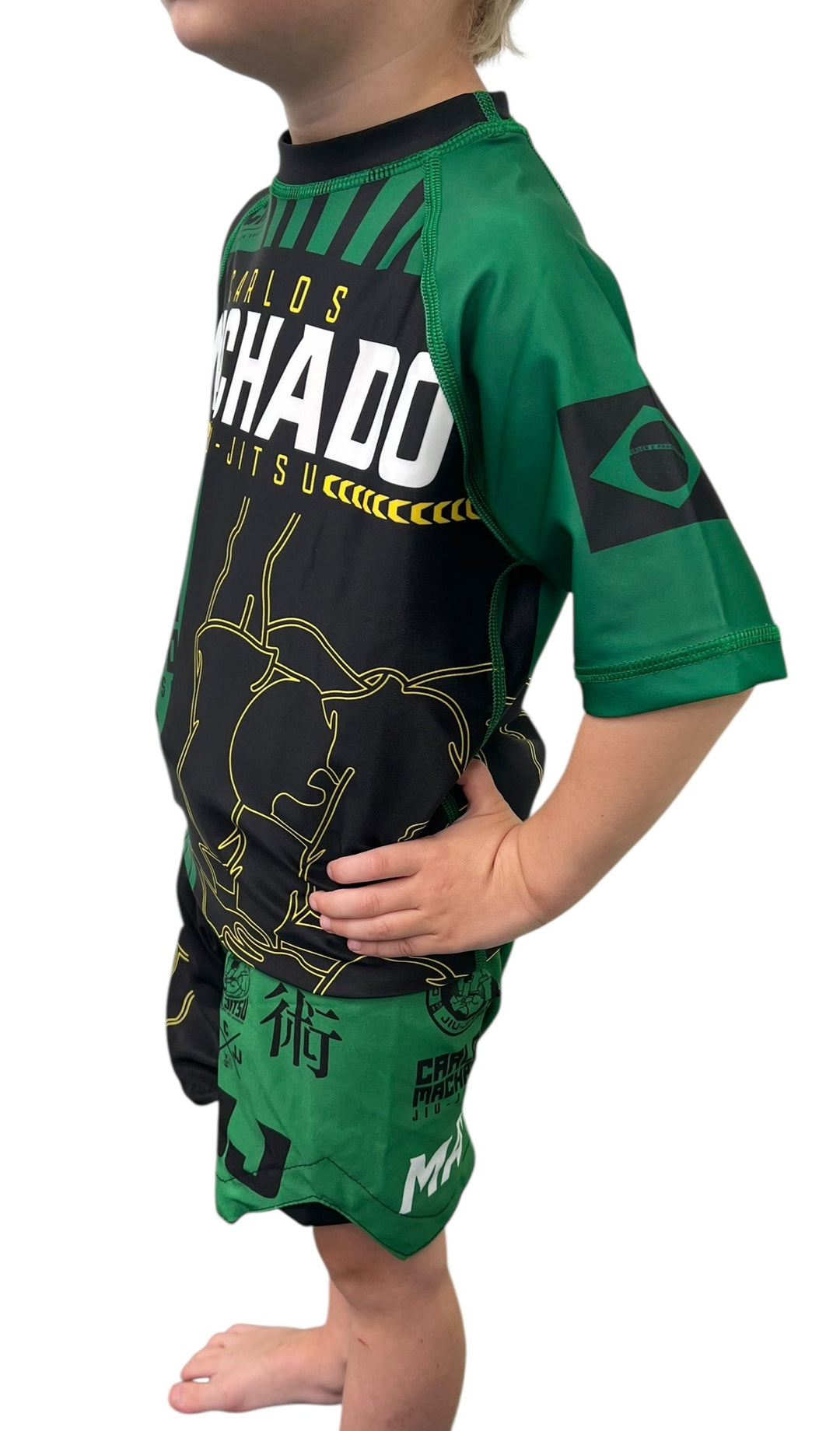Classic CMJJ Kanji Rashguard - Youth - CMJJ Gear