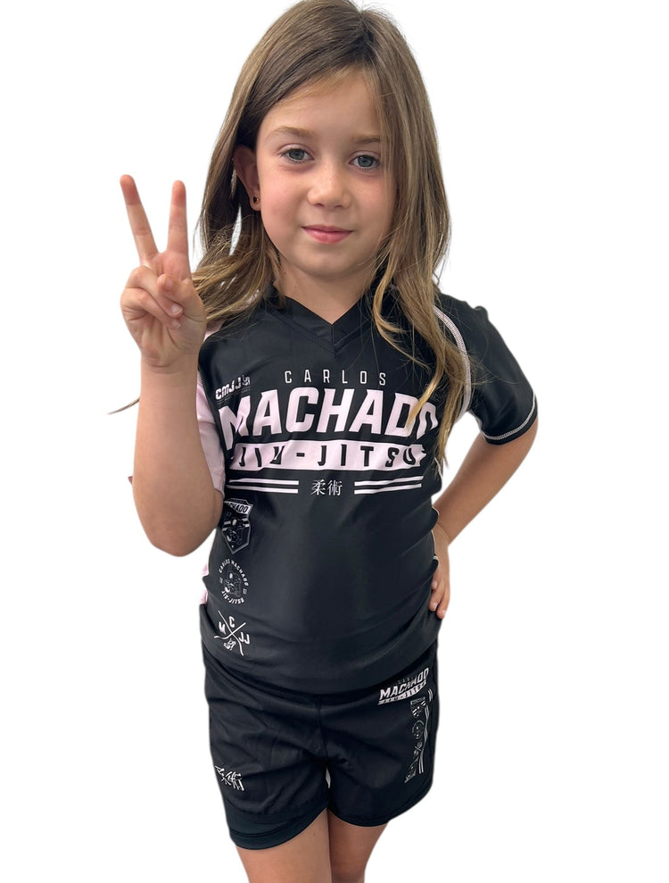 Little Ladies V-Neck Rashguard - CMJJ Gear