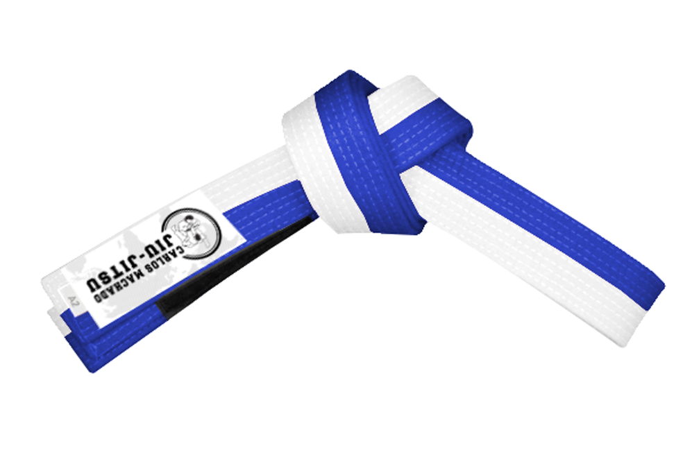Carlos Machado Jiu-Jitsu Official White/Blue Belt - Youth - CMJJ Gear