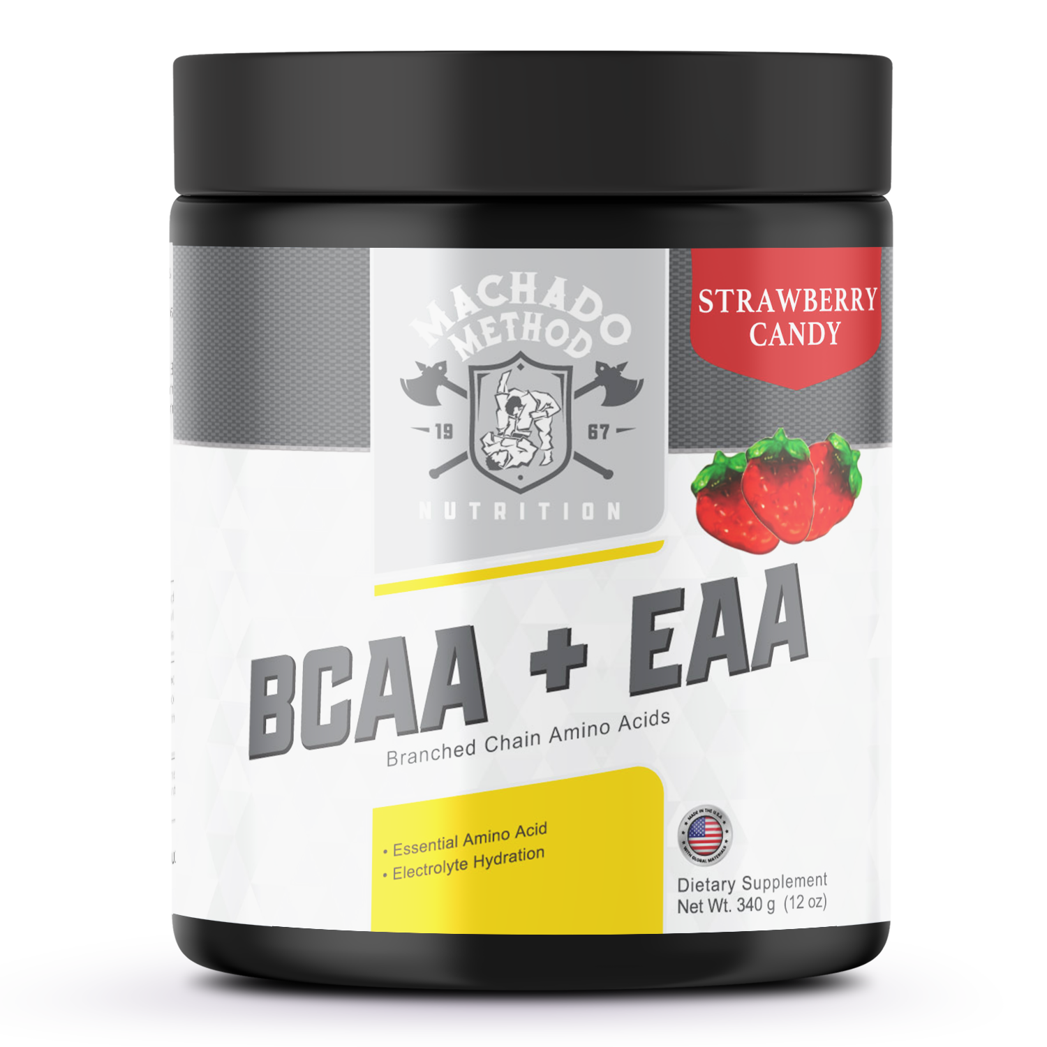 BCAA + EAA Strawberry Candy - CMJJ Gear