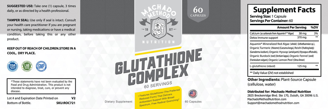Glutathione Complex CMJJ Gear Glutathione Complex CMJJ Gear
