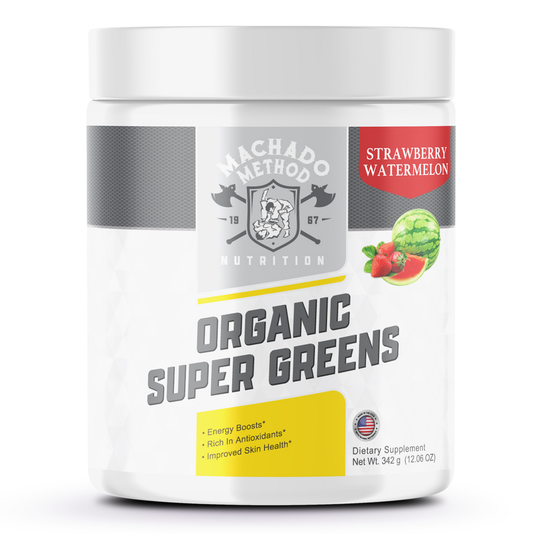 Organic Super Greens Strawberry Watermelon