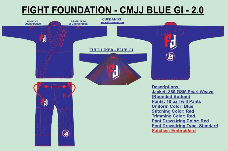 Fight Foundation Blue Uniform