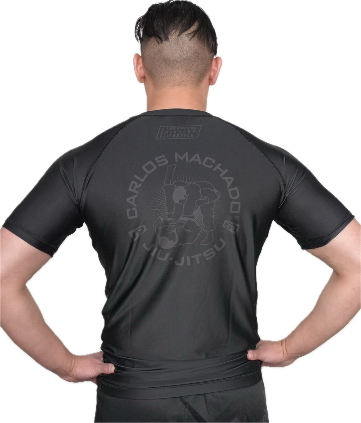 CMJJ Stealth Short Sleeve Rash Guard - CMJJ Gear