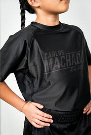 CMJJ Stealth Short Sleeve Rash Guard - Youth - CMJJ Gear