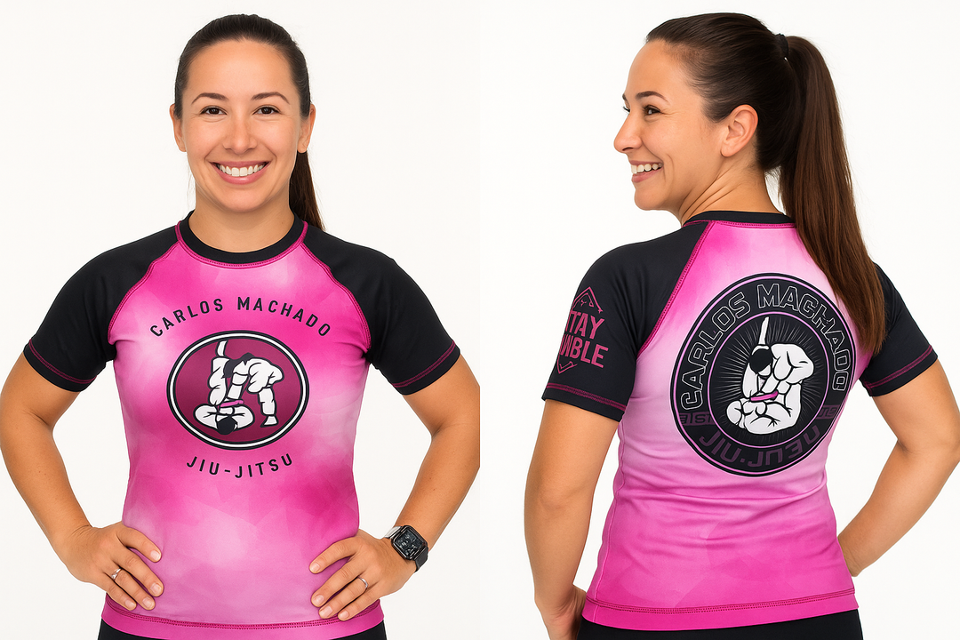 Girls Purple Rash Guard