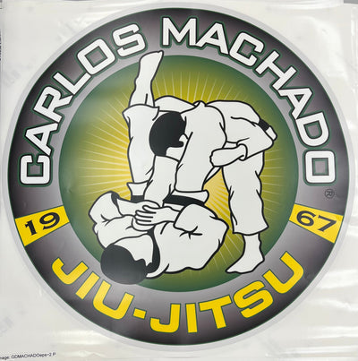 48 Inch Carlos Machado Jiu-Jitsu Vinyl Decal - CMJJ Gear