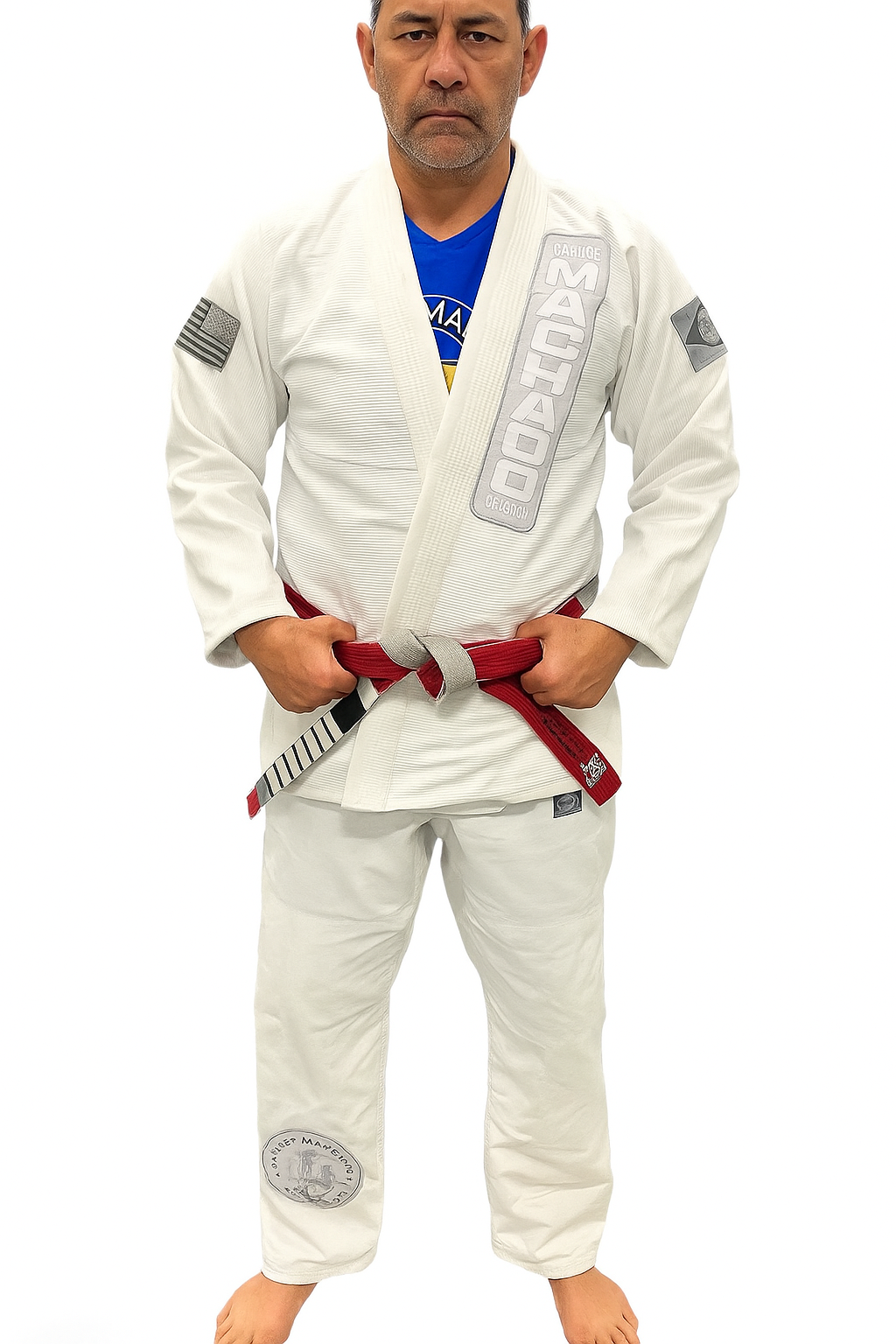 Embroidered Academy CMJJ Gi 2.0 - White