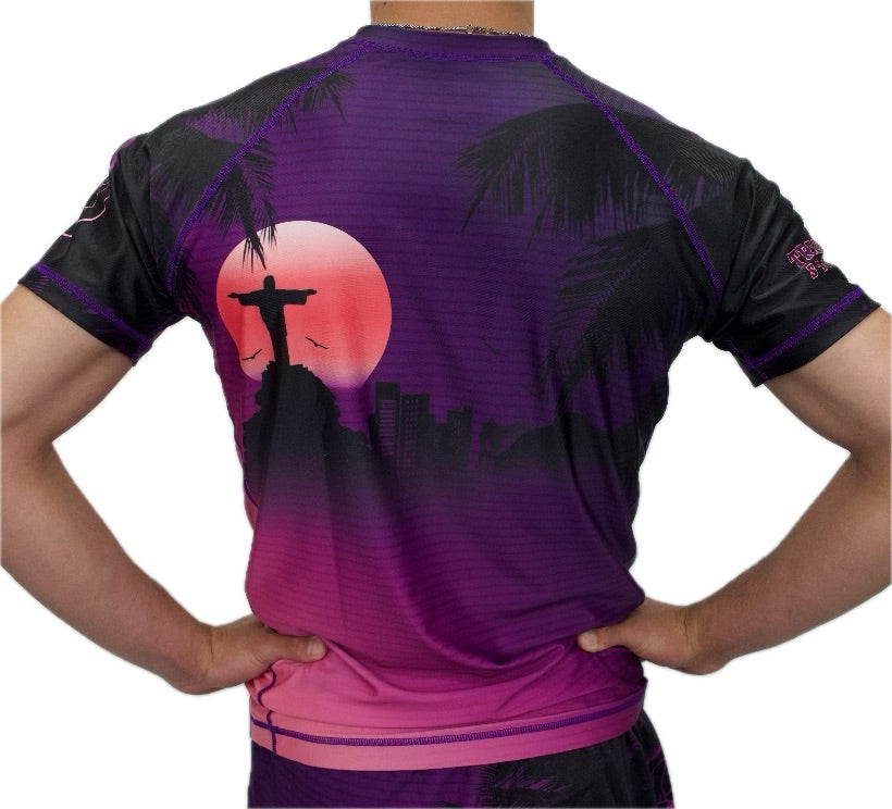 CMJJ Rio Short Sleeve Rash Guard - CMJJ Gear