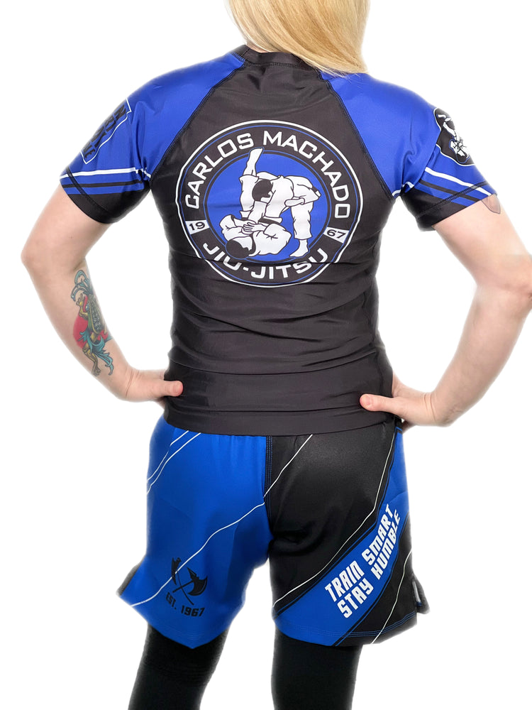 Angled CMJJ Shorts: Ranked White - Black - CMJJ Gear