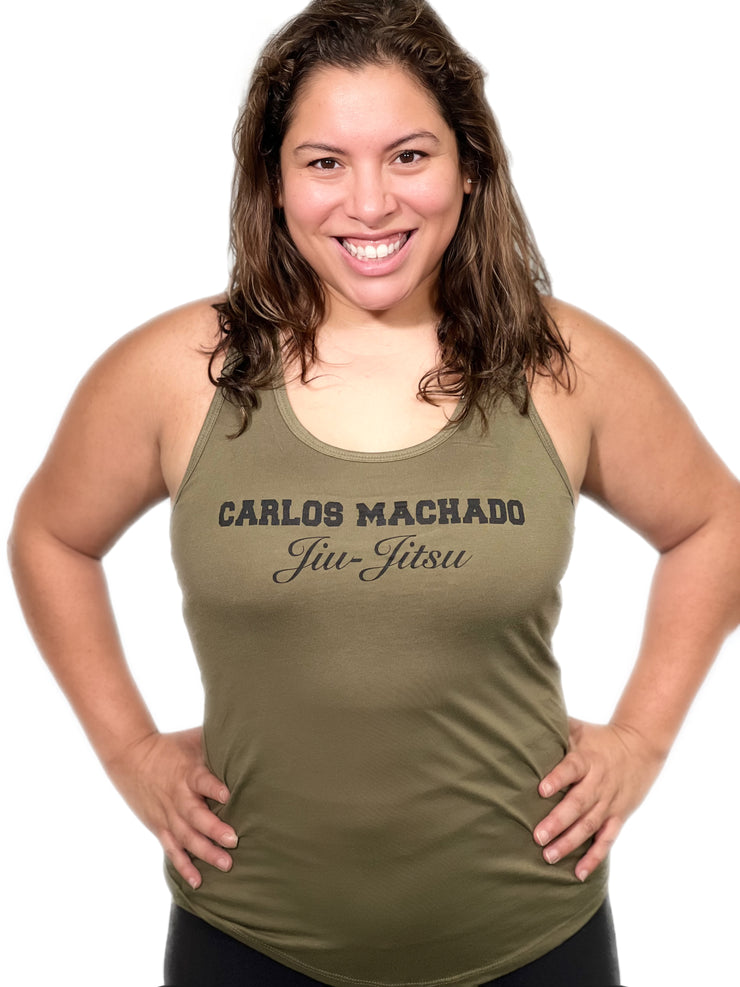 CMJJ Front & Center Ladies Racerback Tank - CMJJ Gear