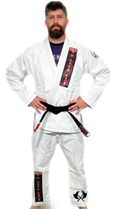 Premium Academy Uniform - White/Red - CMJJ Gear
