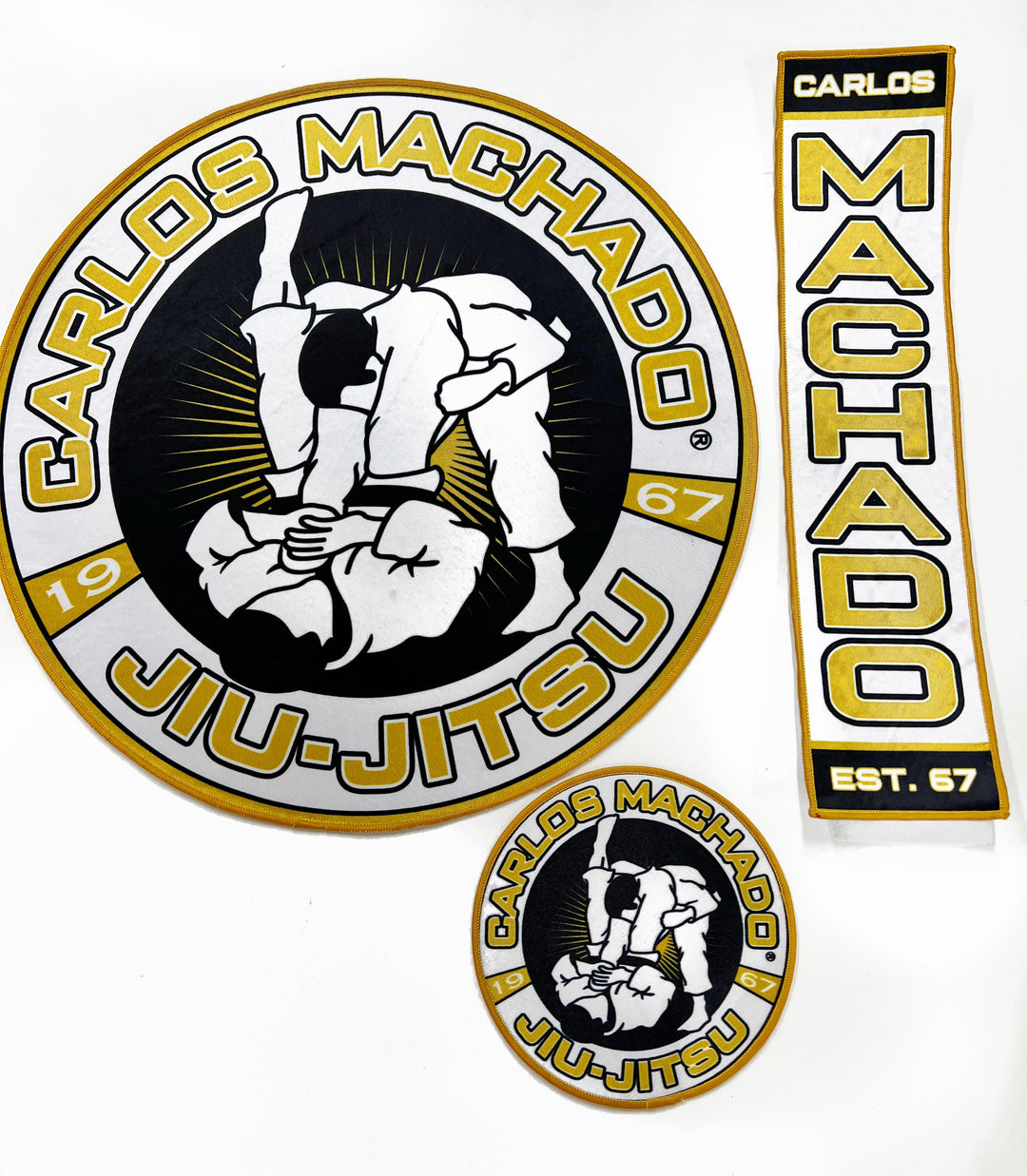 3 Patch Pack - Classic CMJJ Logo - CMJJ Gear