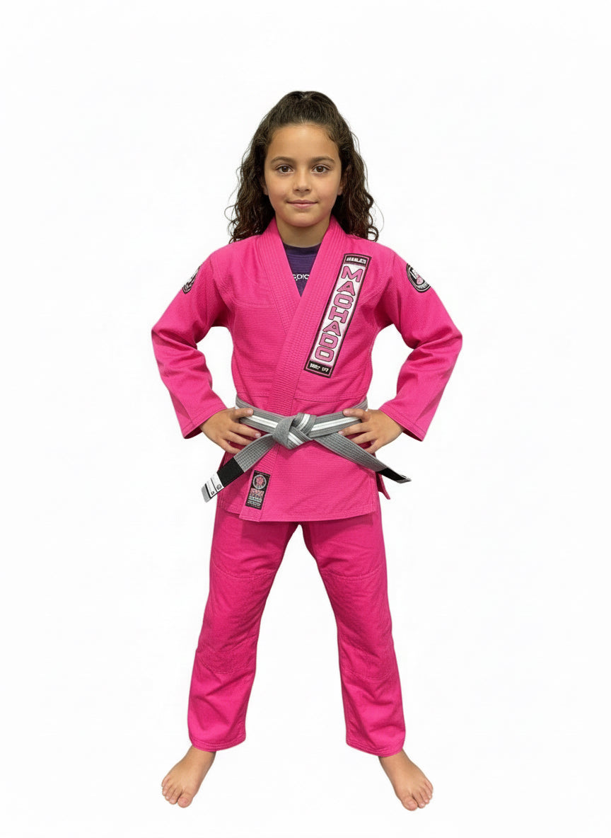 Academy CMJJ Gi - Youth Pink - CMJJ Gear