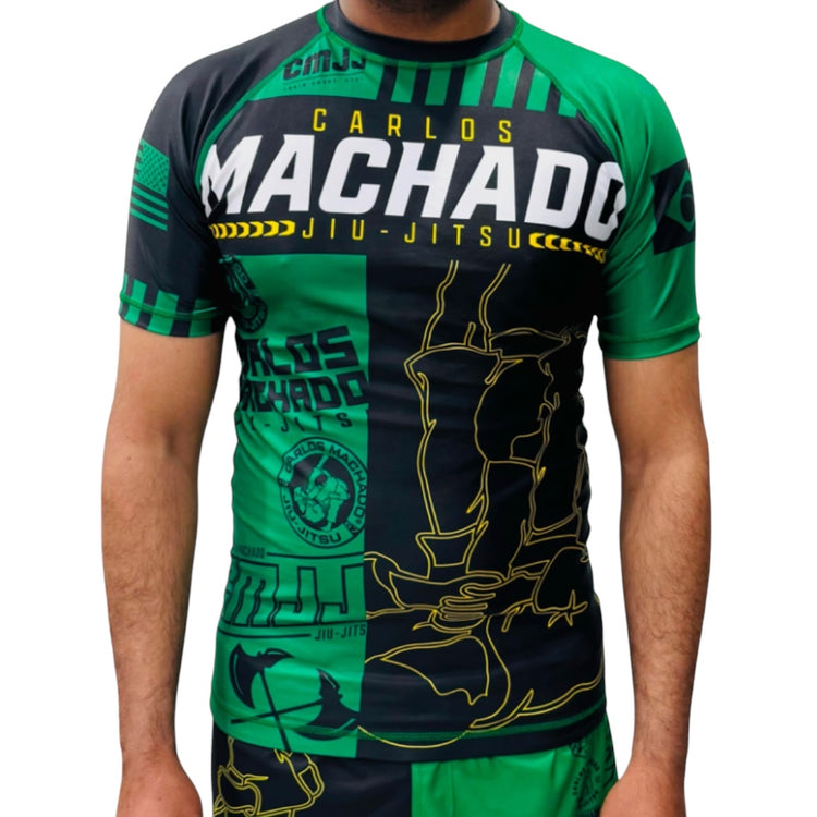 Classic CMJJ Kanji Short Sleeve Rashguard - CMJJ Gear