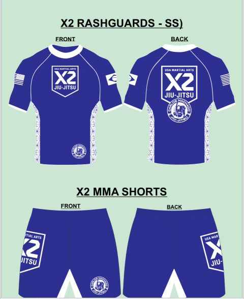 X2 No-Gi Uniform - CMJJ Gear