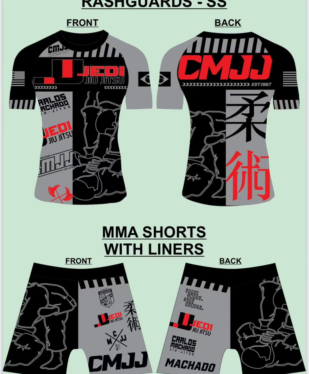 Jedi No-Gi Uniform - CMJJ Gear