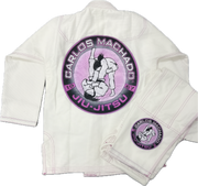 Ladies White-Purple Academy Uniform - CMJJ Gear