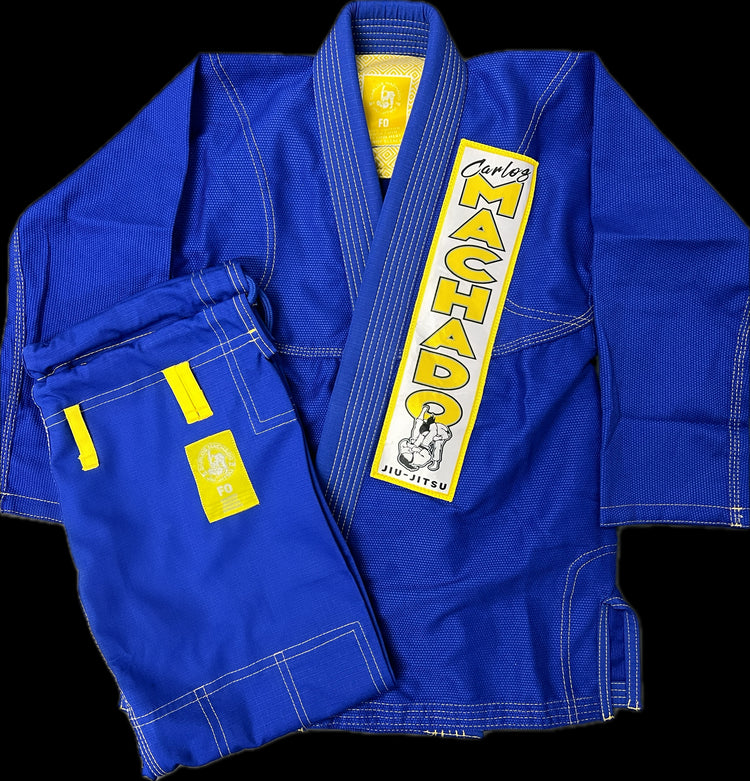 Ladies Blue-Yellow Academy Uniform - CMJJ Gear