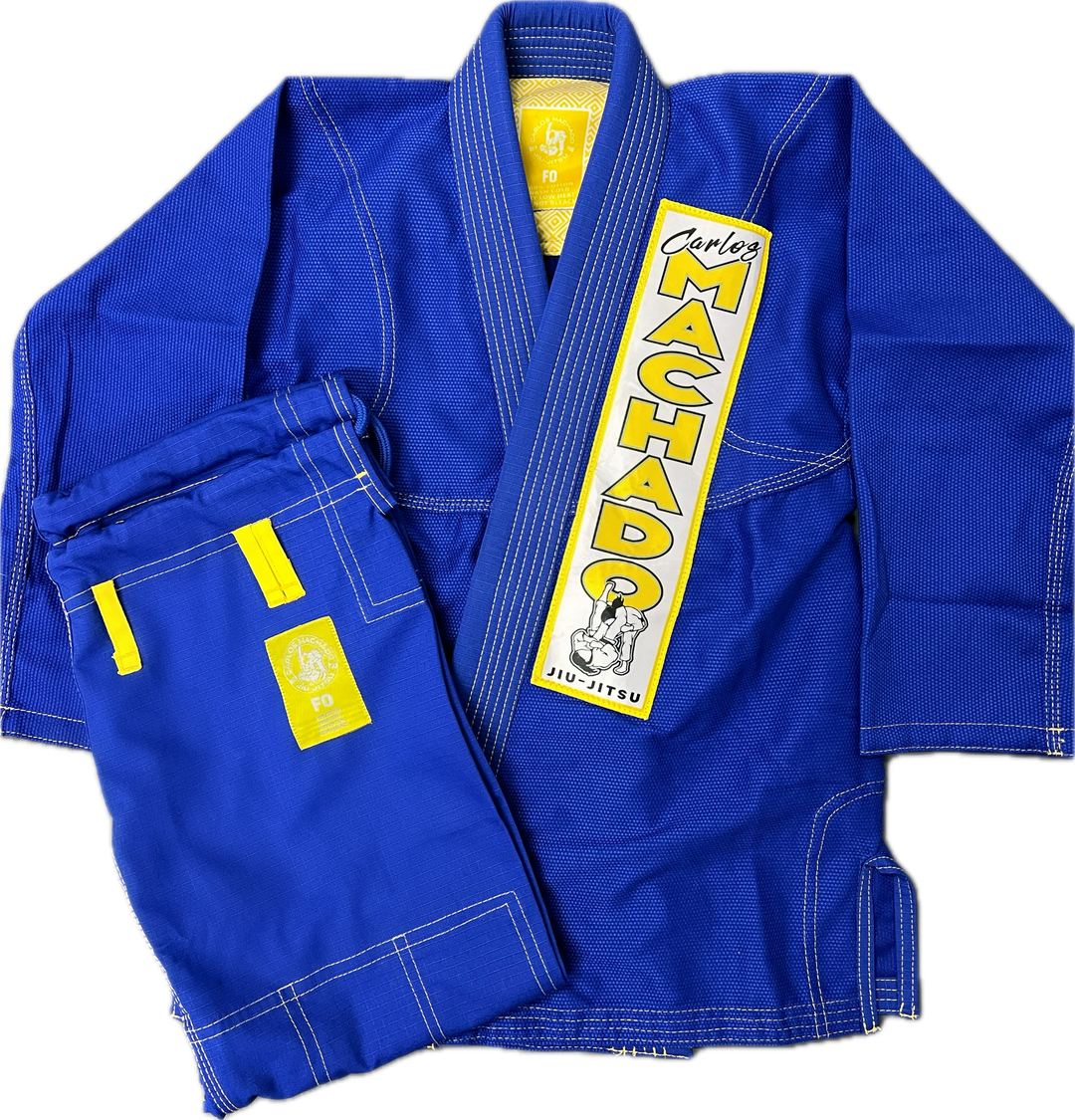 Ladies Blue-Yellow Academy Uniform - CMJJ Gear