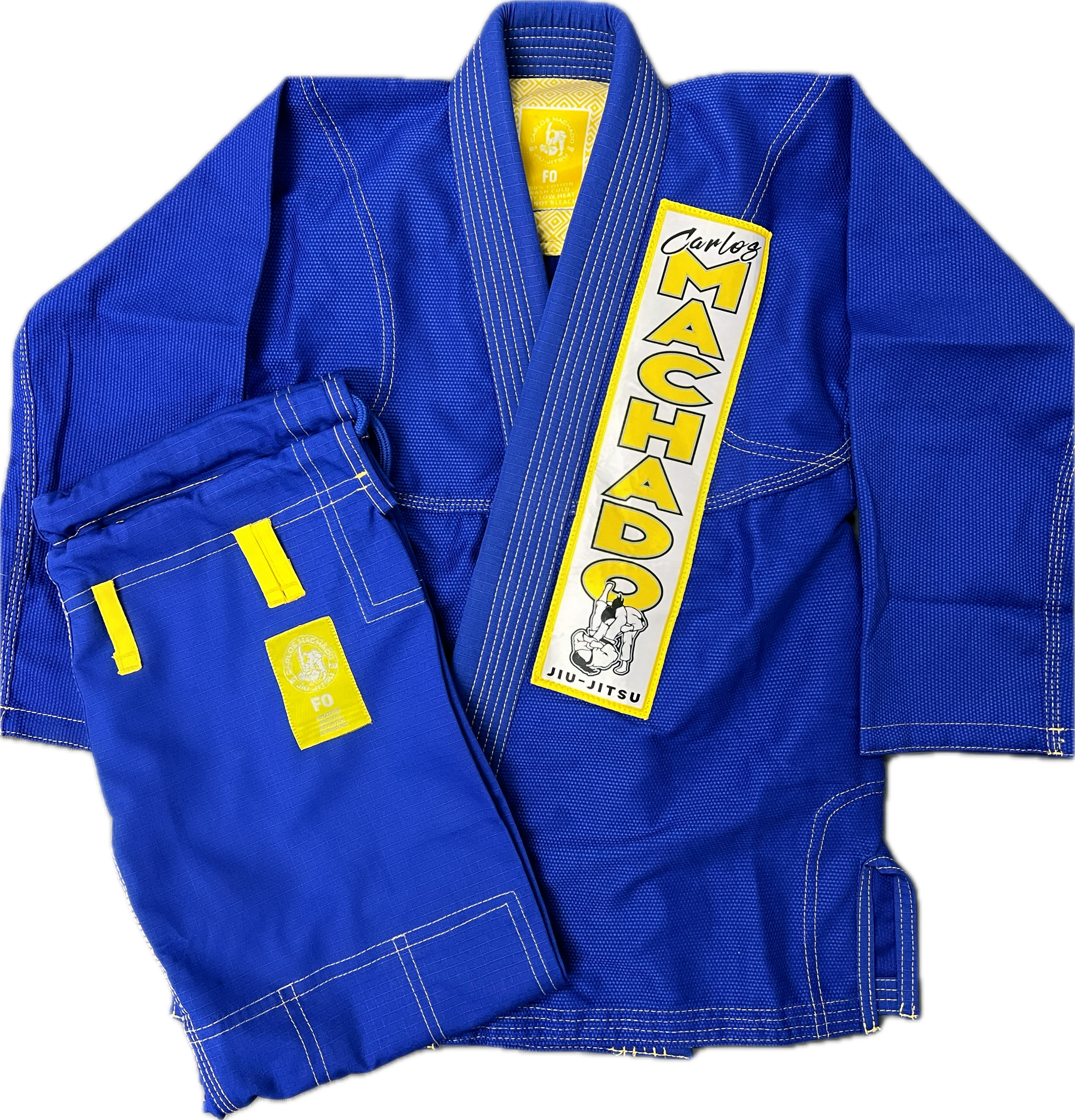 Ladies Blue-Yellow Academy Uniform - CMJJ Gear