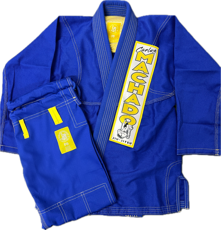 Ladies Blue-Yellow Academy Uniform - CMJJ Gear