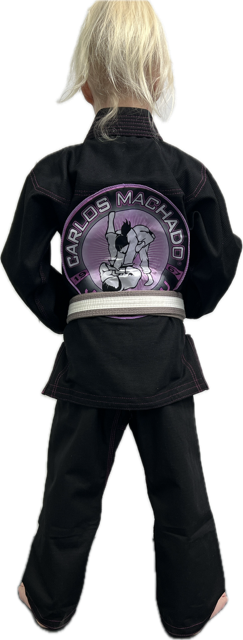 Kids Black-Purple Academy Uniform - CMJJ Gear