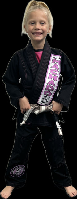 Kids Black-Purple Academy Uniform - CMJJ Gear