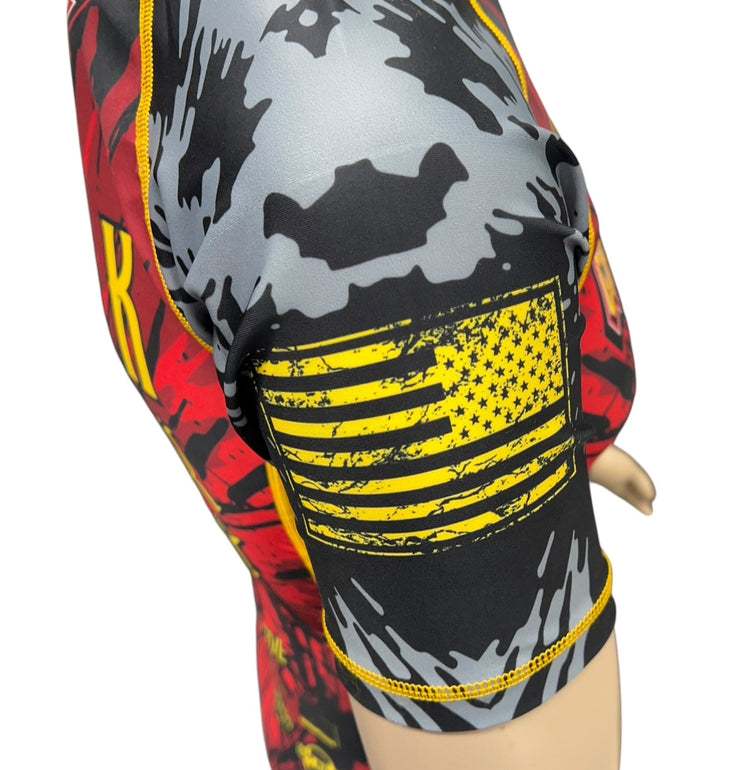 Rock N Roll Short Sleeve Rashguard - CMJJ Gear