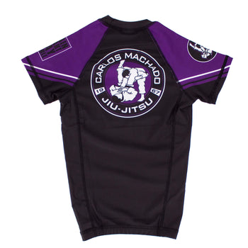 Angled CMJJ Short Sleeved Rash Guard - Youth - CMJJ Gear