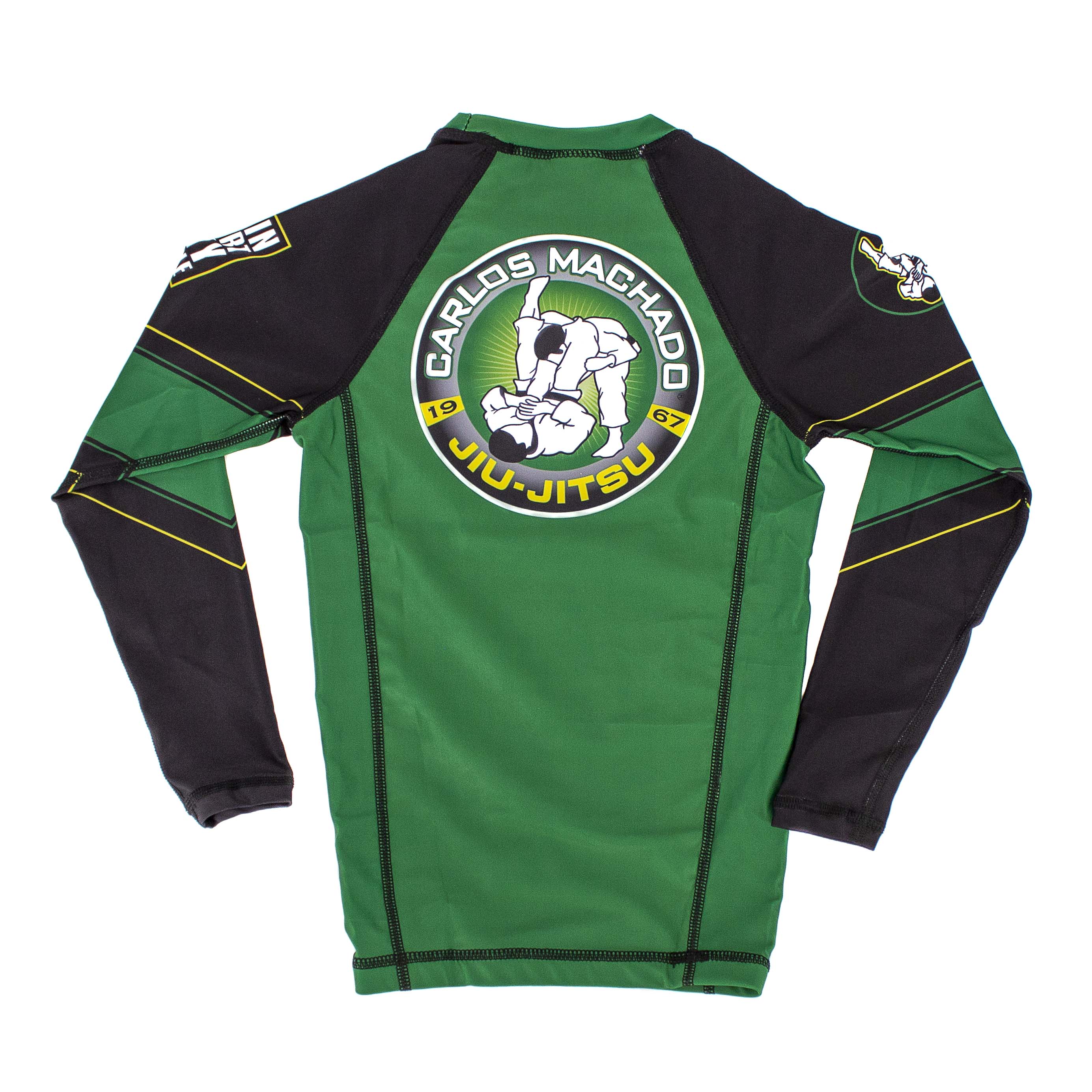 Angled CMJJ Long Sleeve Rash Guard - Youth - CMJJ Gear