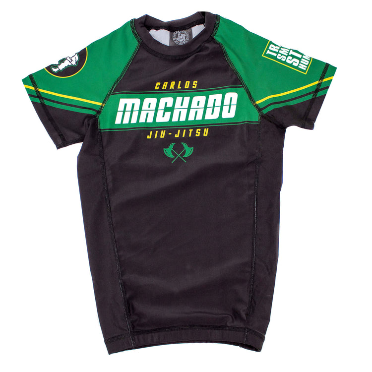 Angled CMJJ Short Sleeved Rash Guard - Youth - CMJJ Gear