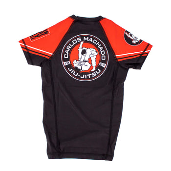 Angled CMJJ Short Sleeved Rash Guard - Youth - CMJJ Gear