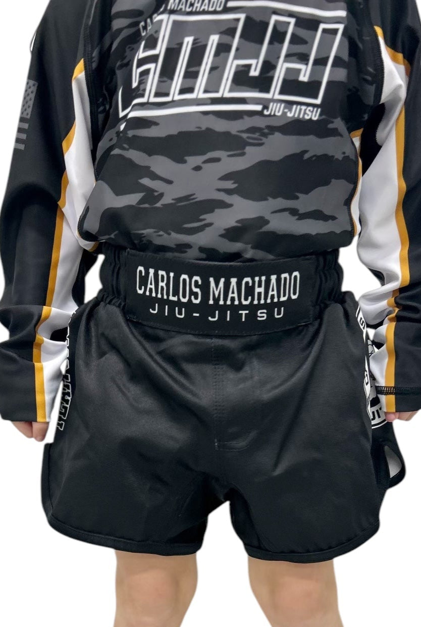 CMJJ Tiger Camo MMA Shorts - Youth