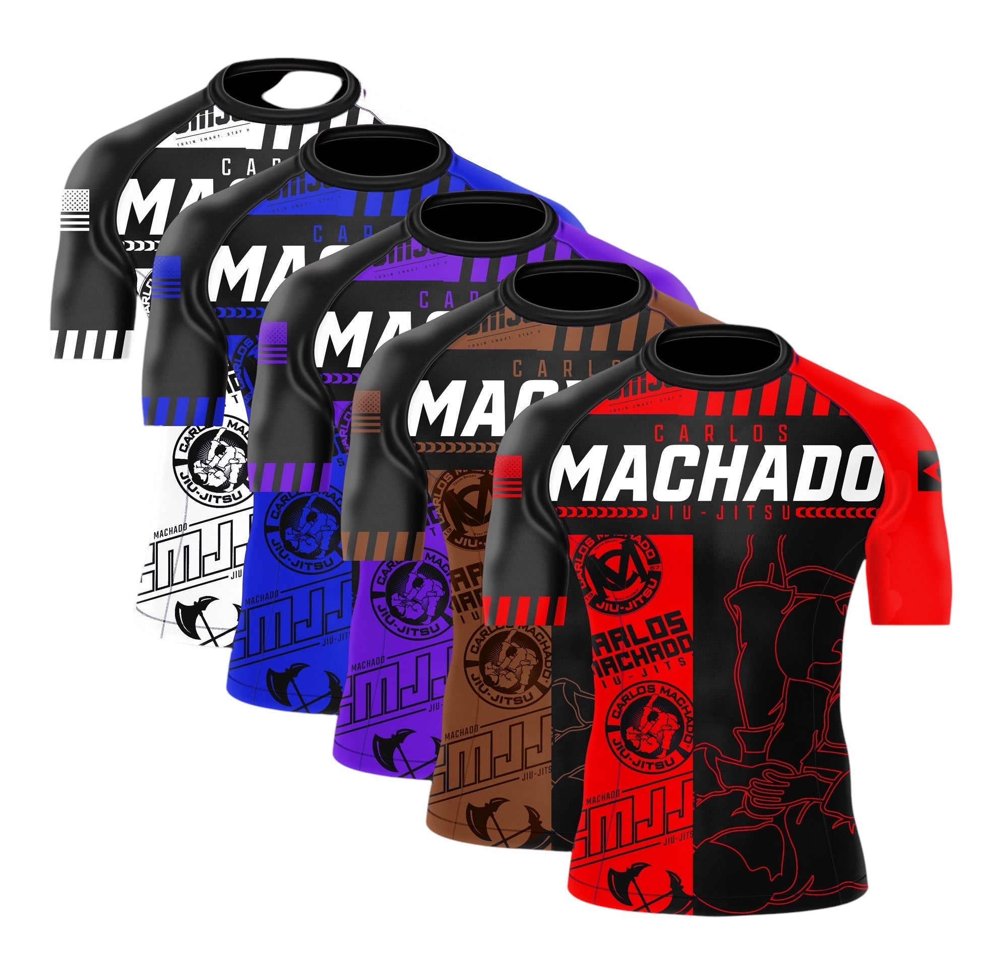CMJJ Kanji Ranked Rashguard – CMJJ Gear