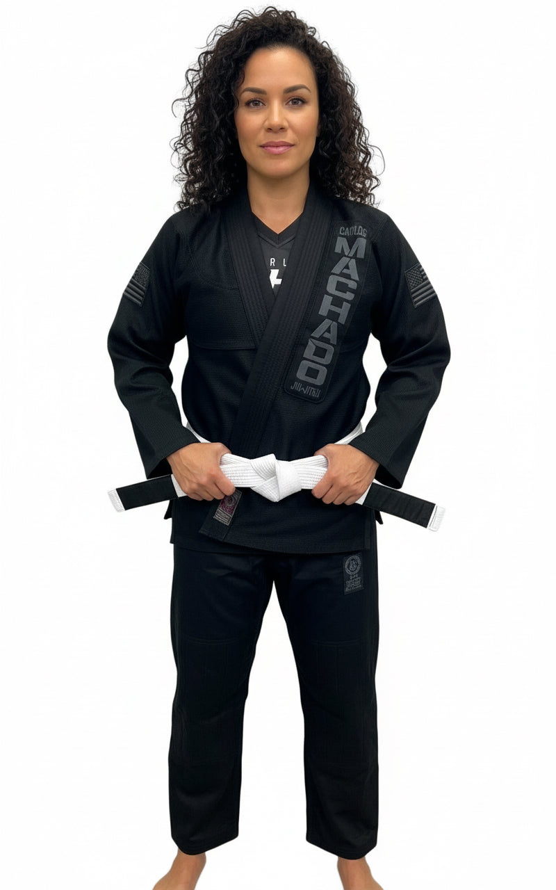 Academy CMJJ Womens Gi 2.0 - Black - CMJJ Gear