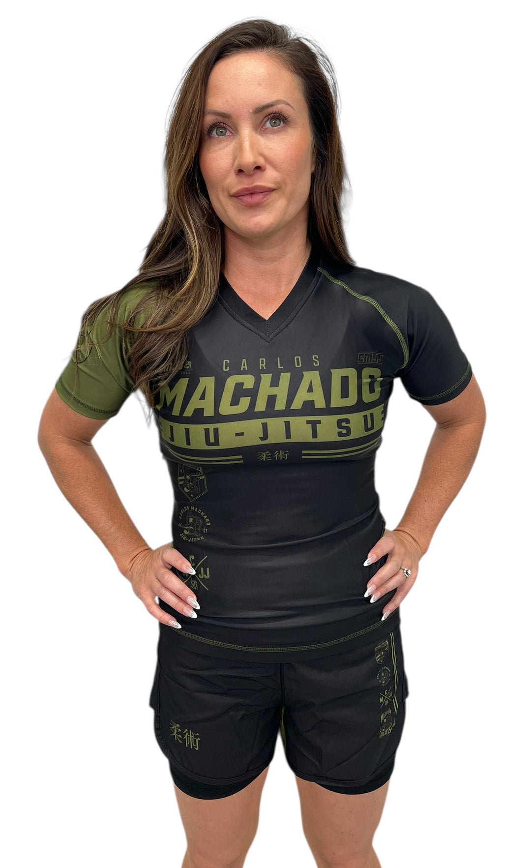 Ladies V-Neck Rashguard