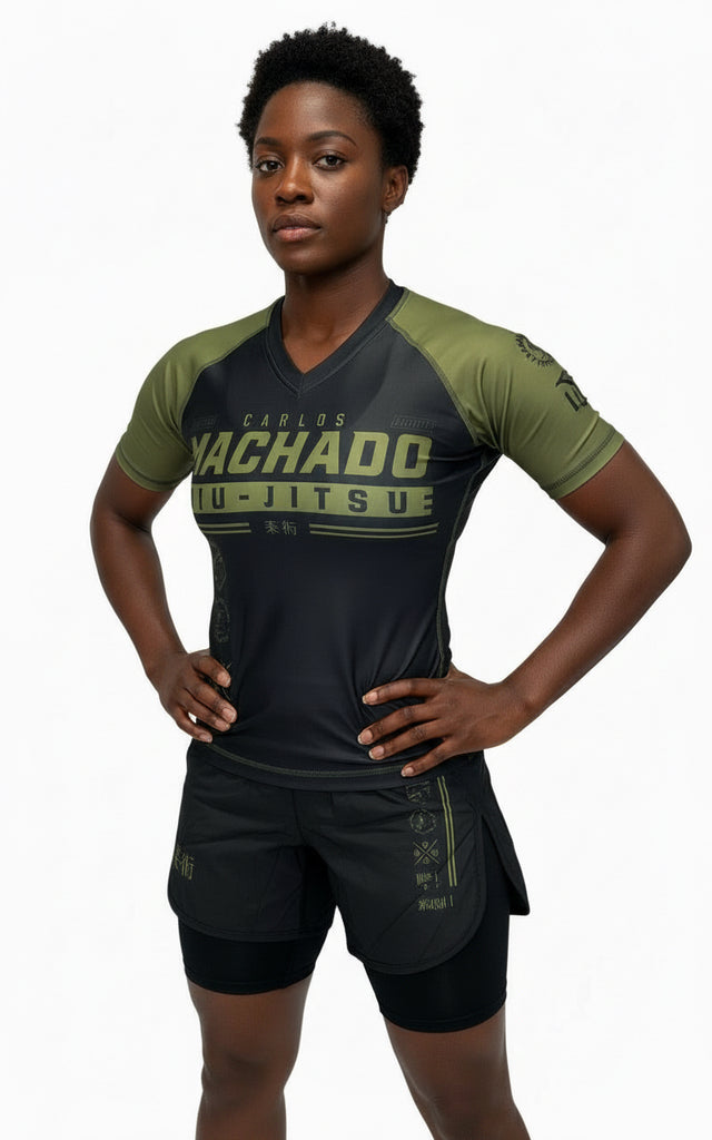 Ladies V-Neck Rashguard – CMJJ Gear