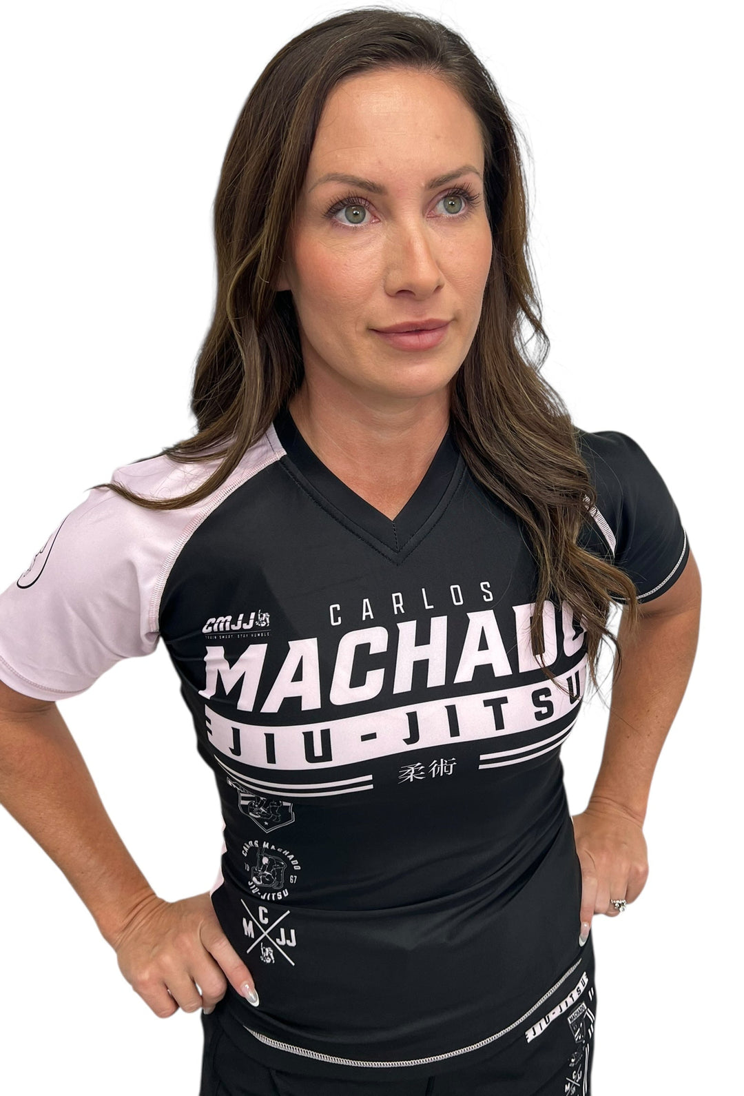 Ladies V-Neck Rashguard