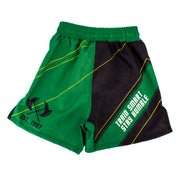 Angled CMJJ Green Shorts - Youth - CMJJ Gear