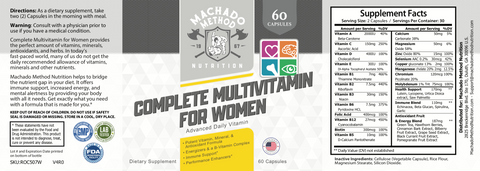Women's Ultra Multivitamin - CMJJ Gear