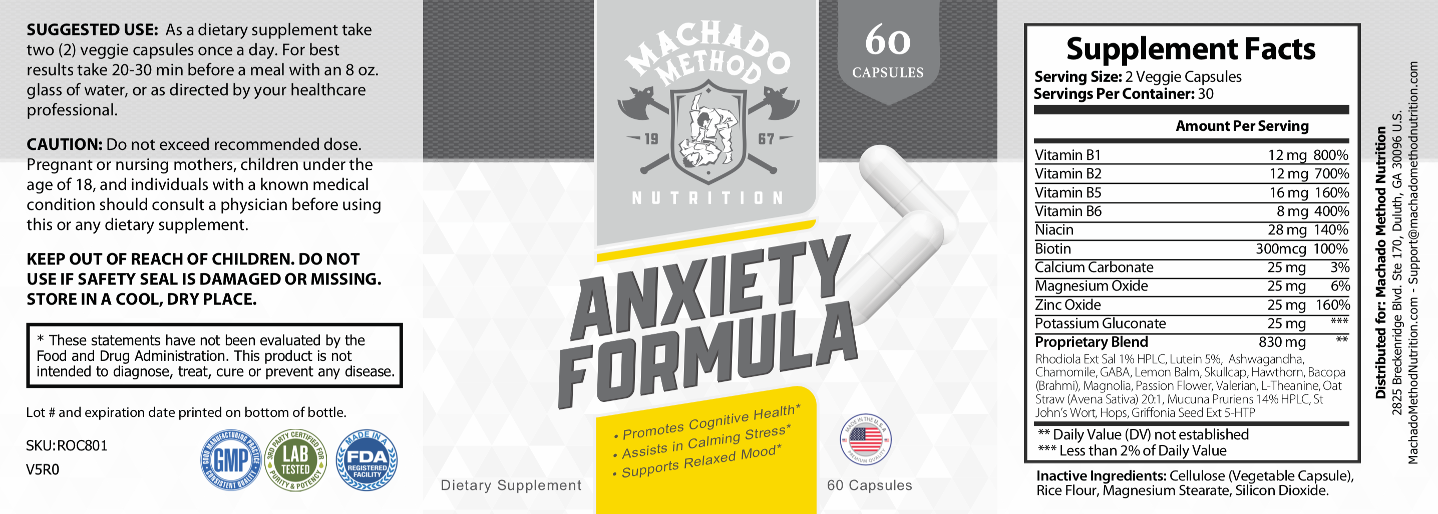 Anxiety Formula - CMJJ Gear