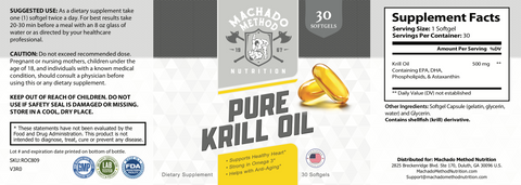 Pure Krill Oil - CMJJ Gear