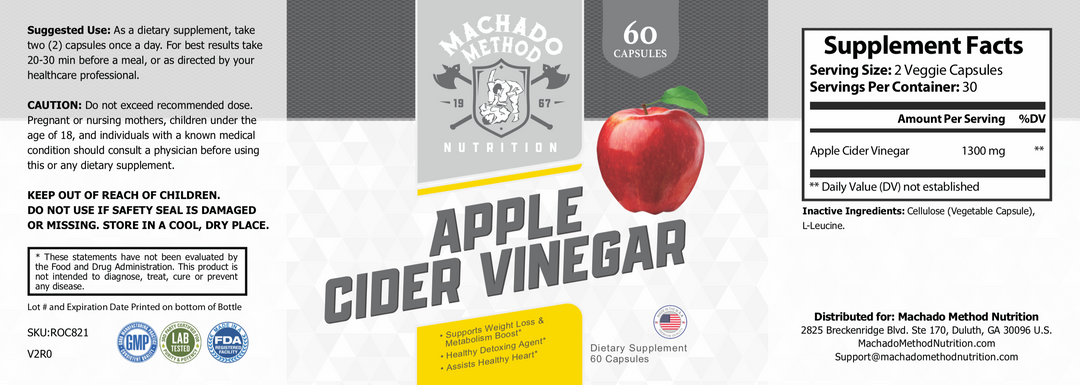 Apple Cider Vinegar - CMJJ Gear