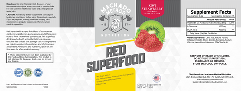Kiwi Strawberry Red Superfood - CMJJ Gear