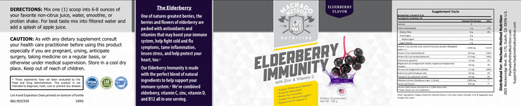 Elderberry Immunity - CMJJ Gear