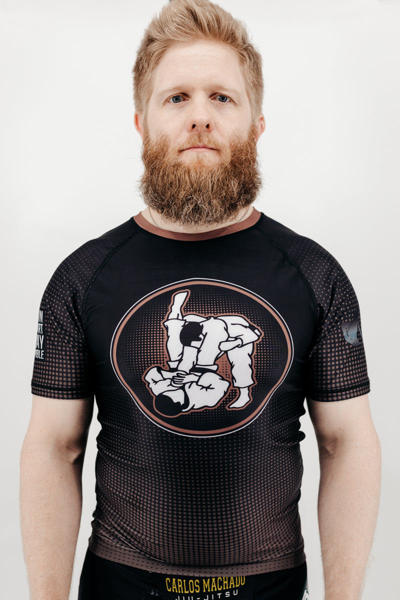 V2 Rank Rash Guard - Short Sleeve - CMJJ Gear