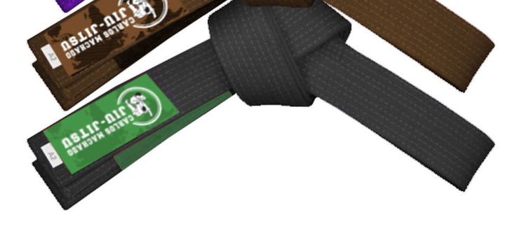 Carlos Machado Jiu-Jitsu Official Black Belt (Green Bar) - CMJJ Gear